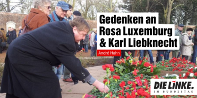 Gedenken an und Rosa und Karl auch in Corona-Zeiten